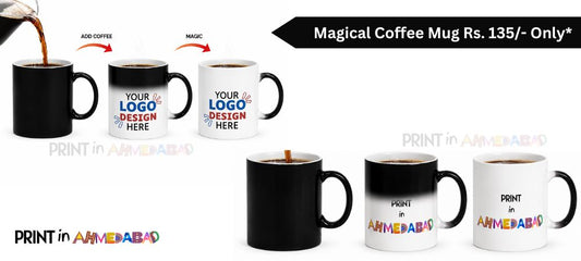 Custom 11oz Magic Coffee Mug at Rs. 135 - Best for Corporate Gifting