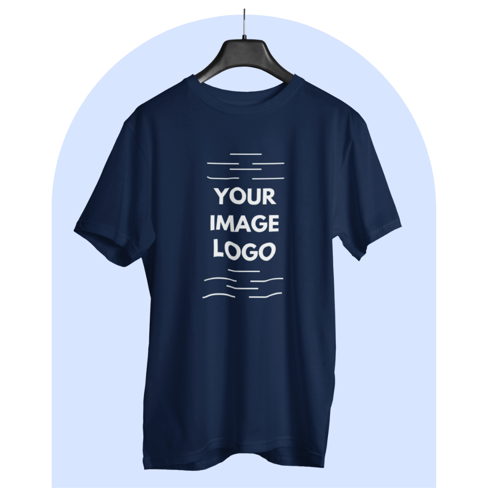 Navy Blue | Cotton | T-Shirt