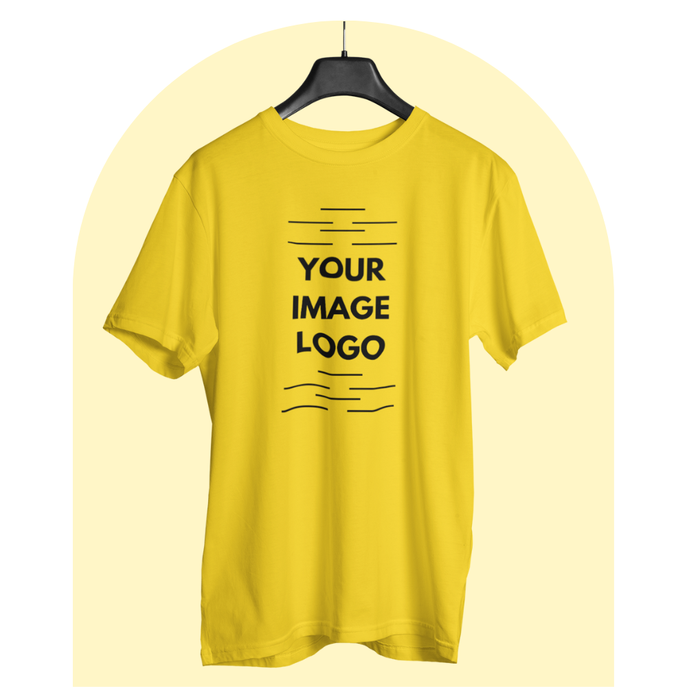 Yellow | Cotton | T-Shirt