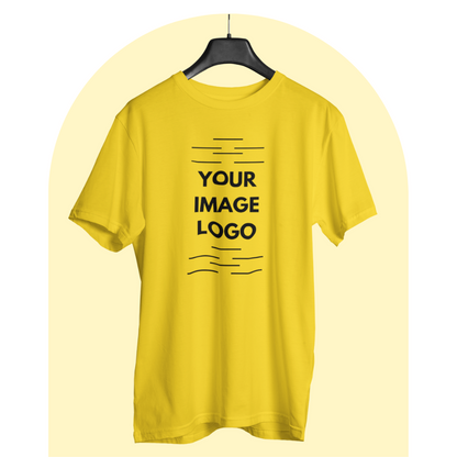 Yellow | Cotton | T-Shirt
