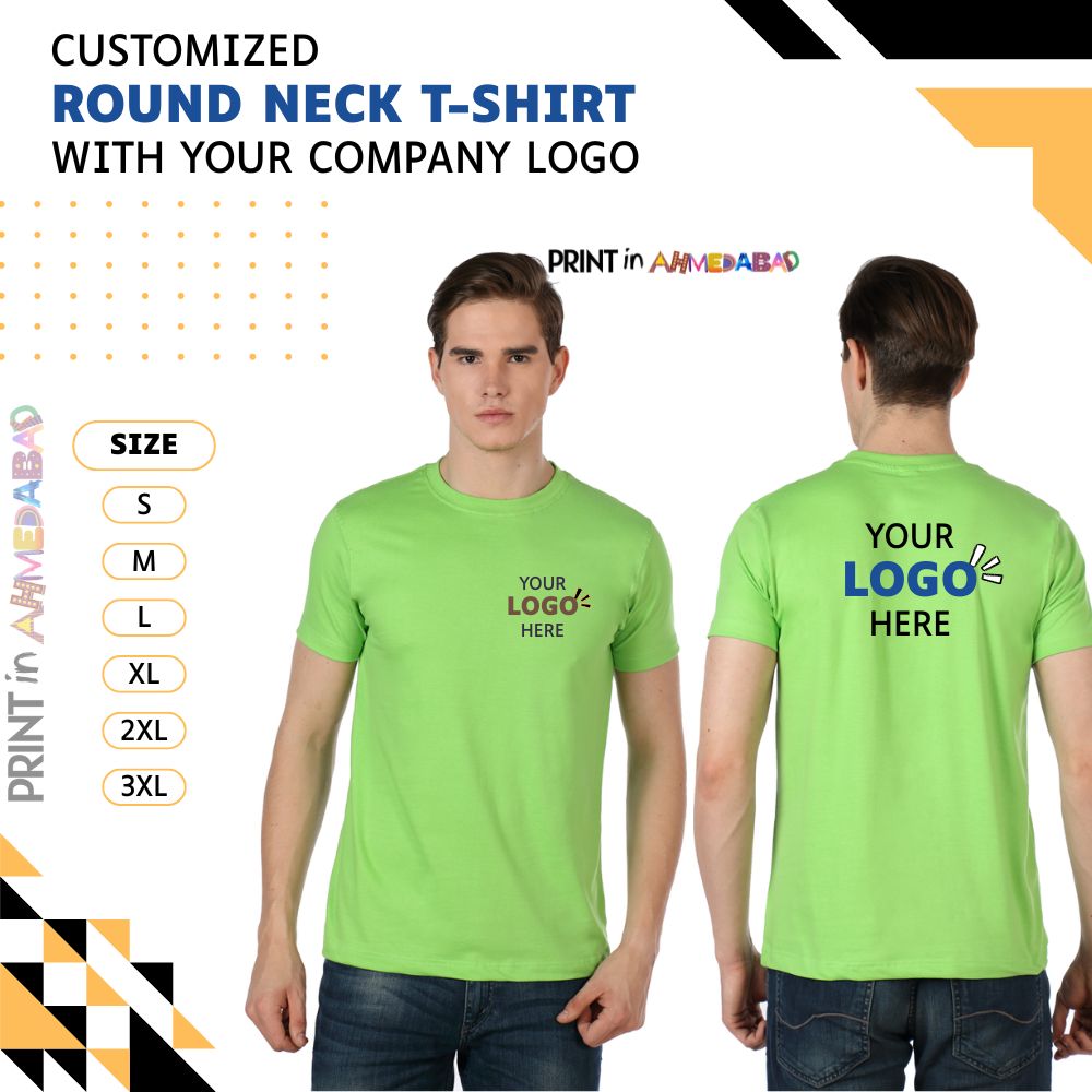 Nirmal Knit | Polyester | Round Neck T-Shirt