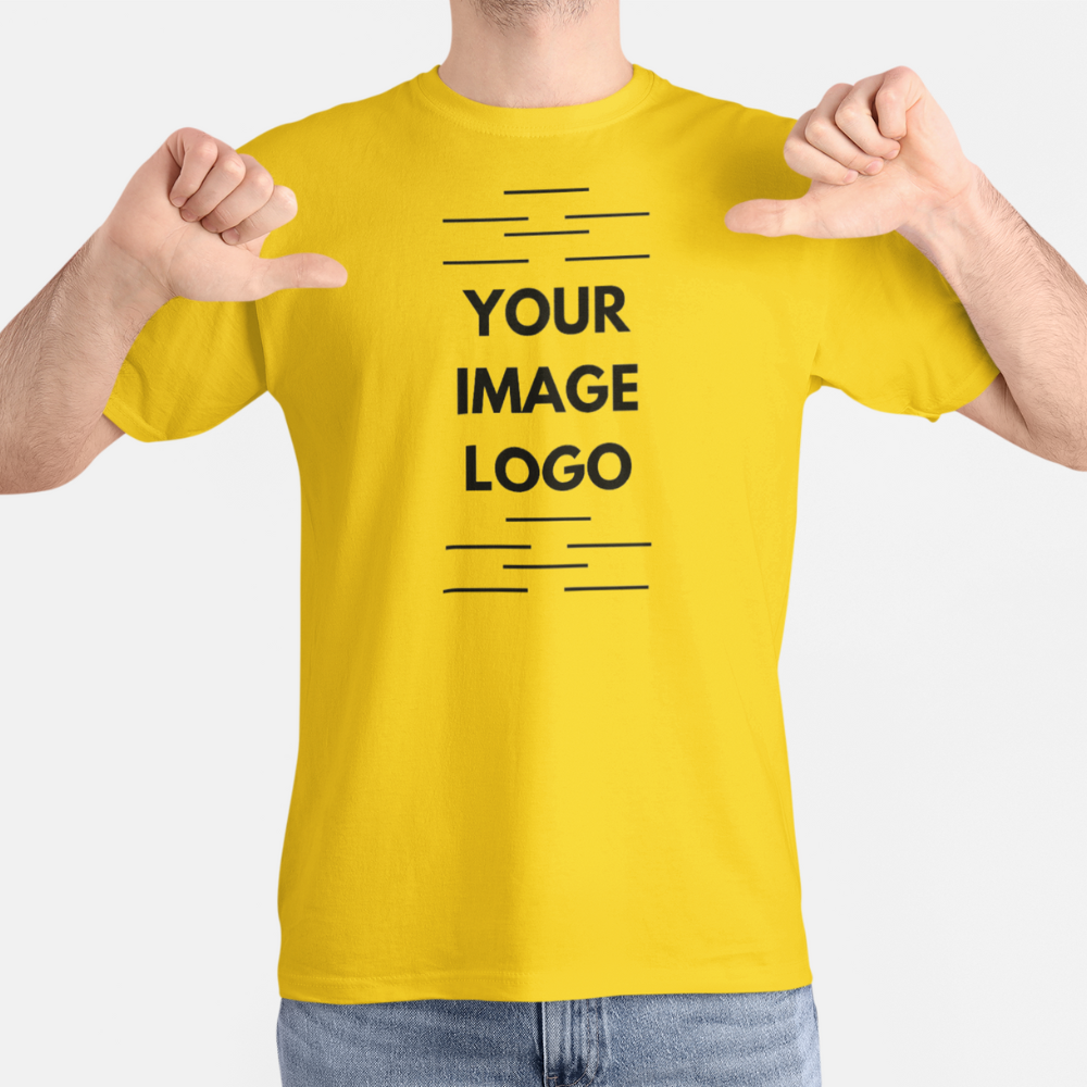 Yellow | Cotton | T-Shirt