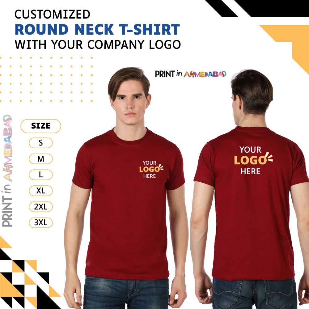 Nirmal Knit | Polyester | Round Neck T-Shirt