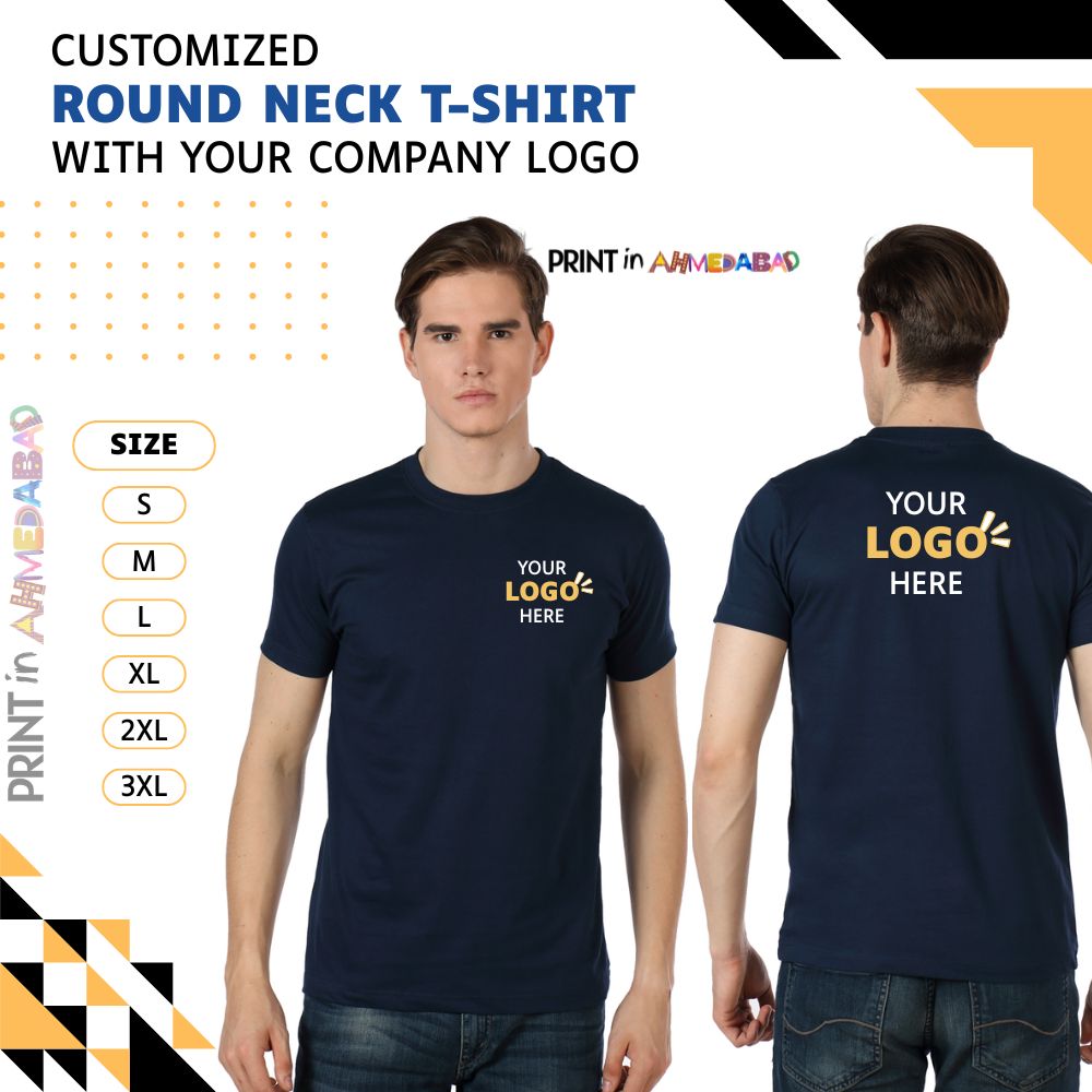 Nirmal Knit | Polyester | Round Neck T-Shirt