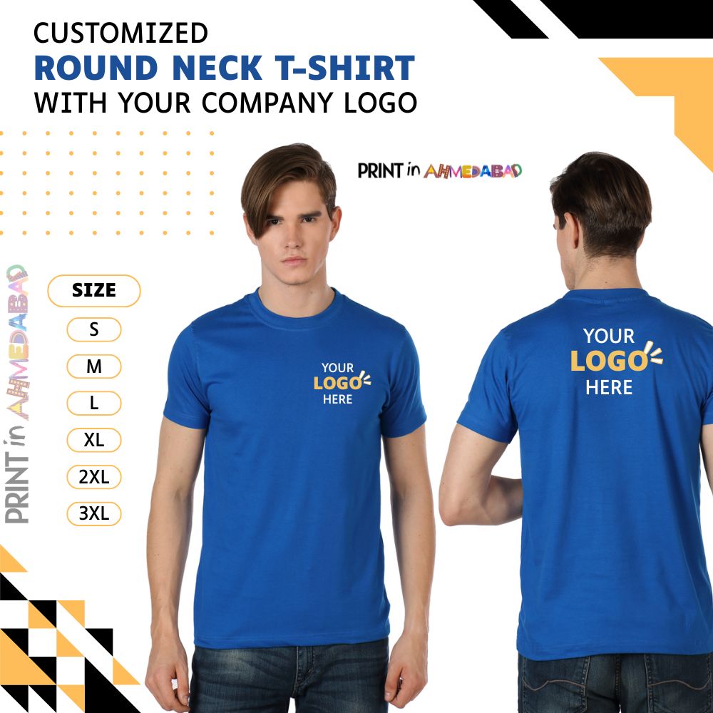 Nirmal Knit | Polyester | Round Neck T-Shirt