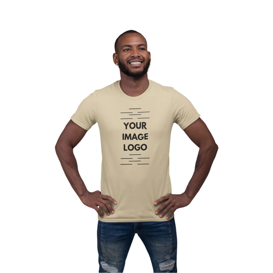Beige | Polyester | T-Shirt