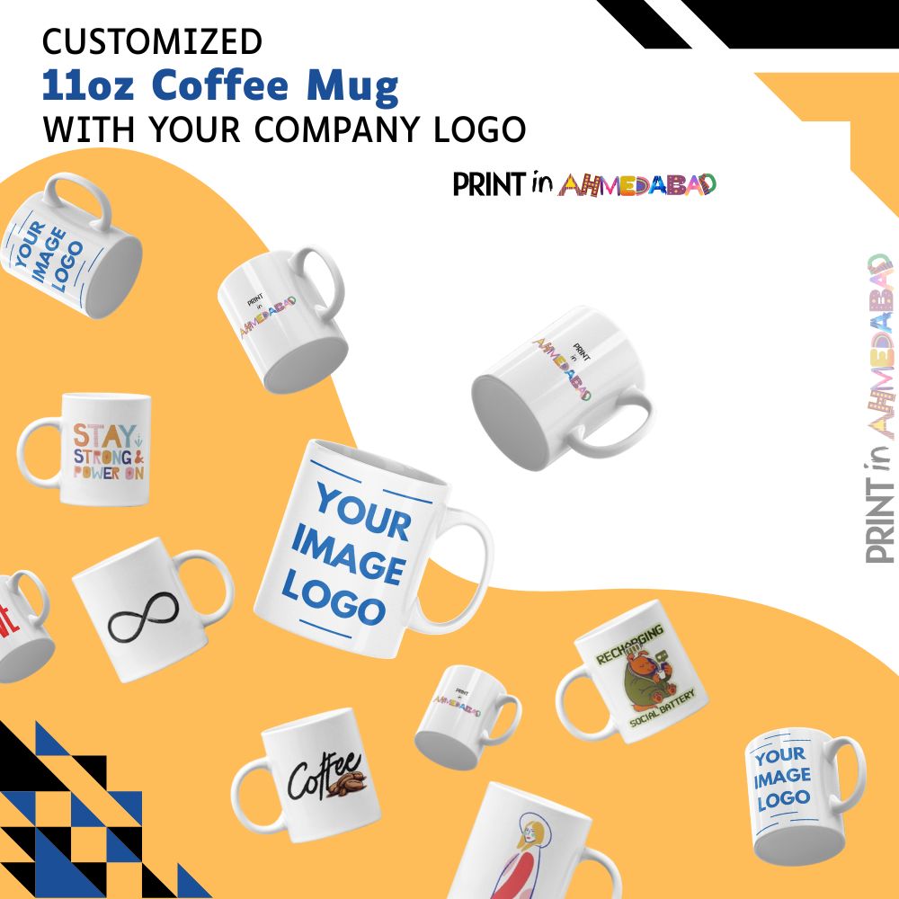 11oz Personalize Mug | LOGO on Coffee Mug
