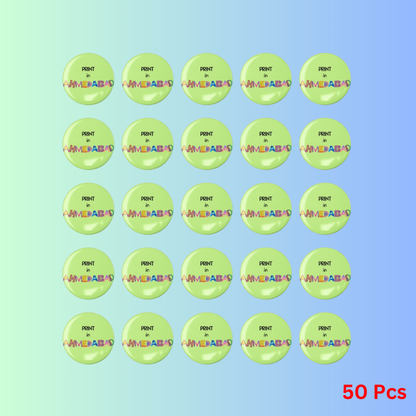 Customize badge | Pack of 50